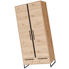 meble DARCO 01 szafa do przedpokoju sypialni salonu z szufladą dąb artisan