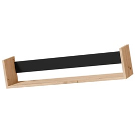 meble DARCO 09 półka wisząca ścienna na książki 90 dąb artisan / czarny