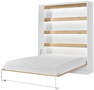 meble PEFE 160 półkotapczan pionowy łóżko chowane w szafie b. mat artisan c