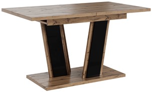 MU1 nowoczesny stół rozkładany do salonu kuchni jadalni 120/160x80 wotan cz