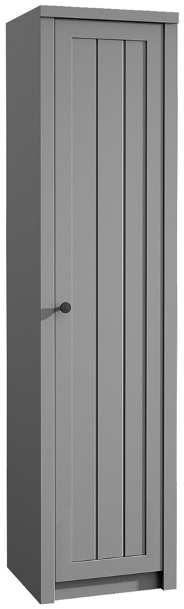 meble PROWANSJA S1D wąska szafa do salonu sypialni szara grey