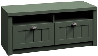 meble PROWANSJA LWK ławka szafka do przedpokoju na buty zielona green