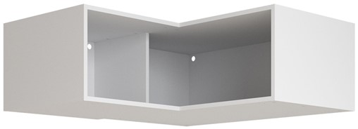 meble COMBO nadstawka narożna lewa biała do korpusu narożnego