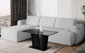 DO2 ława nowoczesny stolik kawowy 100x60 do salonu marmur royal czarny