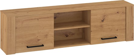 meble DELIS 13 szafka półka wisząca ścienna z drzwiami dąb artisan