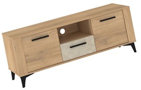 meble MIGES 10 komoda stolik szafka RTV na nóżkach dąb cremona granada migd