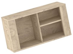 meble MIGES 07 półka wisząca ścienna dąb endgrain