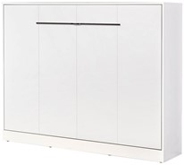 meble PEFE 140 półkotapczan poziomy łóżko chowane składane bez mat biały cz