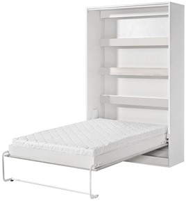 meble PEFE 160 półkotapczan pionowy łóżko chowane w szafie bez mat biały cz