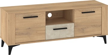 meble MIGES 10 komoda stolik szafka RTV na nóżkach dąb cremona granada migd