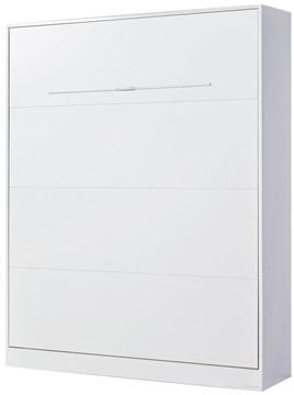 meble PEFE 160 półkotapczan pionowy łóżko chowane w szafie bez mat biały bi