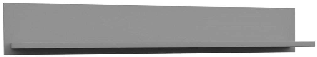 meble PROWANSJA P1 półka wisząca ścienna na książki szara grey