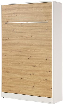 meble PEFE 120 półkotapczan pionowy łóżko chowane w szafie b. mat artisan b