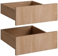 meble COMBO 2x szuflada zewnętrzna SZL NAK do korpusu S1D-515 dąb puccini