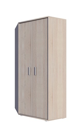 meble biurowe WORK BSN szafa narożna rogowa z półkami 85x85