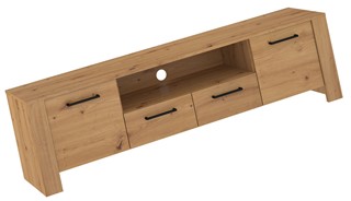 meble DELIS 11 komoda stolik szafka RTV 175 dąb artisan