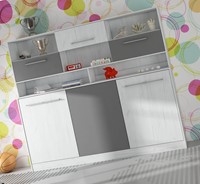 Półkotapczan łóżko chowane składane 90x200 ERGO +NADST. craft biały grafit