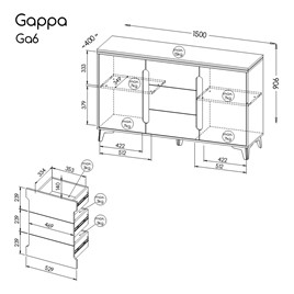 meble GAPPA _06 komoda