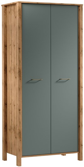 meble INDYGO S2D szafa dwudrzwiowa do przedpokoju salonu sypialni wotan zie