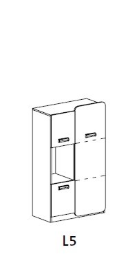 meble LORENTO 05 komoda