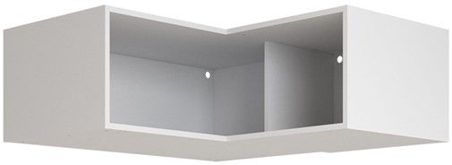 meble COMBO nadstawka narożna prawa biała do korpusu narożnego