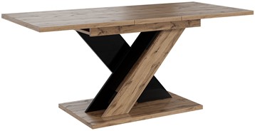 TX1 nowoczesny stół rozkładany do salonu kuchni jadalni 120/160x80 wotan cz