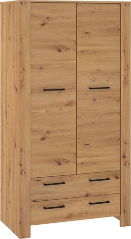 meble DELIS 12 szafa z szufladami do przedpokoju salonu dąb artisan