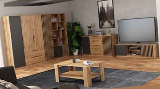 meble RISE #1 pokojowe szafa regał komoda szafka RTV stolik kawowy artisan
