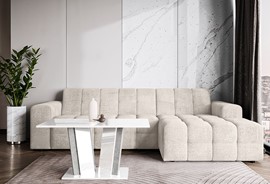 DO2 ława nowoczesny stolik kawowy 100x60 do salonu biały połysk beton