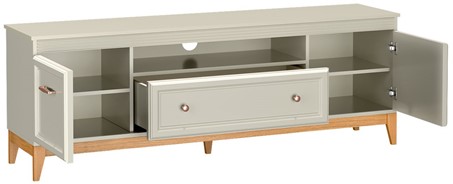 meble WINDSOR 09 komoda szafka stolik RTV z szufladą kaszmir cashmere