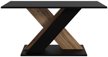 TX1 ława nowoczesny stolik kawowy 110x60 do salonu czarny dąb wotan