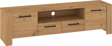 meble DELIS 11 komoda stolik szafka RTV 175 dąb artisan