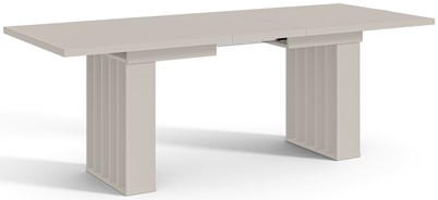 CO1 nowoczesny stół rozkładany do salonu kuchni jadalni 160/240x80 cashmere