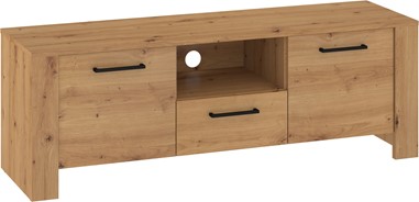 meble DELIS 10 komoda stolik szafka RTV 140 dąb artisan