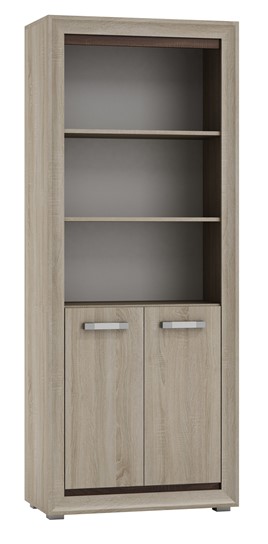 meble TORINO W4 regał na książki zabawki do salonu z półkami dąb sonoma