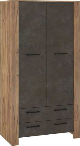 meble DELIS 12 szafa z szufladami do przedpokoju salonu craft złoty gra br