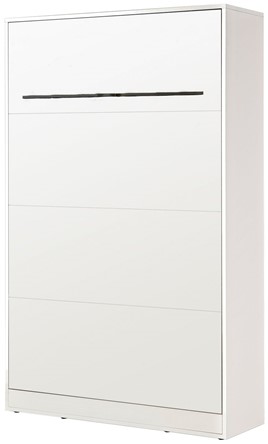 meble PEFE 120 półkotapczan pionowy łóżko chowane w szafie bez mat biały cz