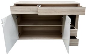 meble SOLO 12 komoda z szufladami drzwiami do salonu riva cashmere kaszmir