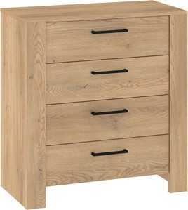 meble DELIS 05 komoda z szufladami do salonu sypialni dąb cremona