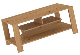 meble DELIS 06 ława stolik kawowy z półką do salonu dąb artisan