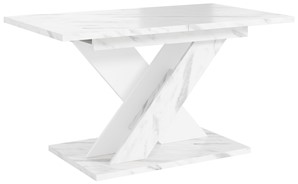 TX1 nowoczesny stół rozkładany do salonu kuchni jadalni 120/160x80 b. ma.bi