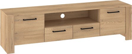 meble DELIS 11 komoda stolik szafka RTV 175 dąb cremona