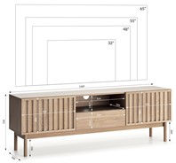 meble SAORI RTV stolik szafka komoda z drzwiami szufladą lamelami cremona