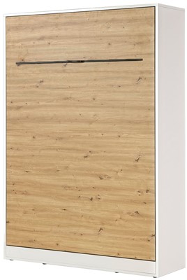 meble PEFE 140 półkotapczan pionowy łóżko chowane w szafie b. mat artisan c